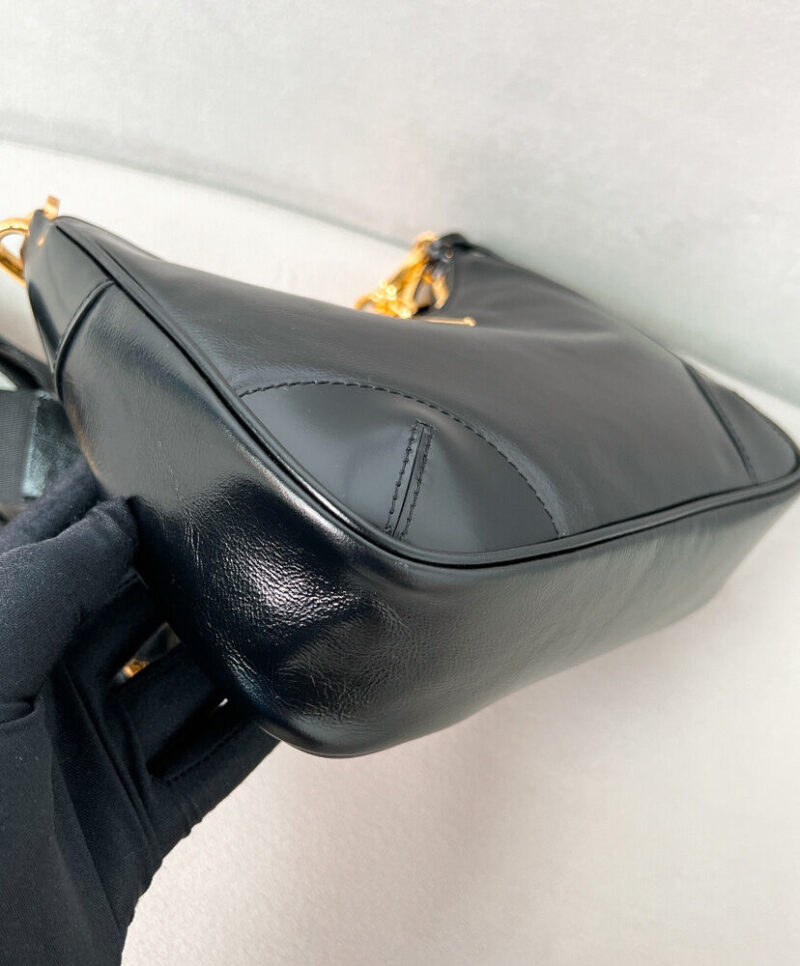 Prada Re-Edition 2005 Leather Bag 1BH204 Black